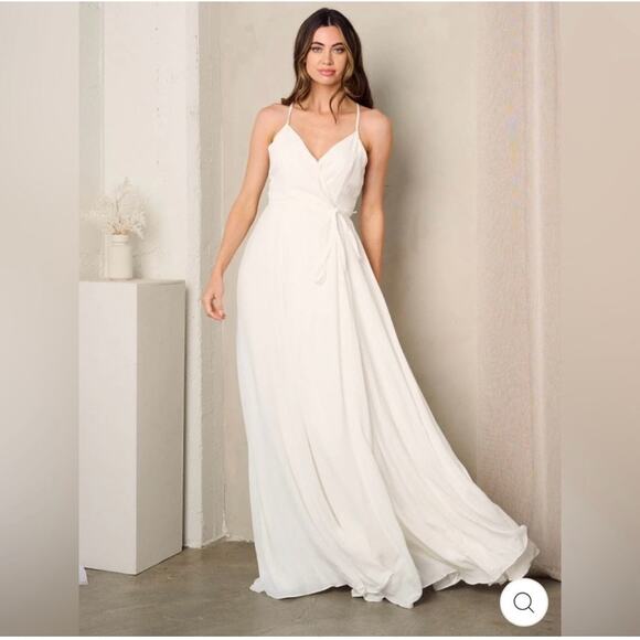 RSVP Sugarlips ladies maxi dress/gown Size Large Wedding Resort Formal Event - Picture 1 of 9